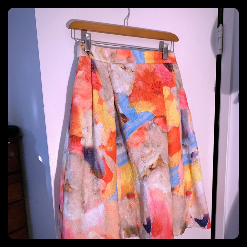Statement A-line skirt